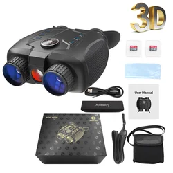 Binoculares de visión nocturna con brújula digital e infrarrojos