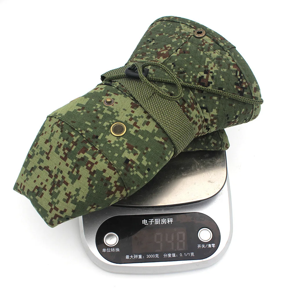 Sombrero de camuflaje al aire libre, sombrero de ala redonda de jungla, sombrilla táctica de entrenamiento, sombrero de cubo, ATFG/EMR - imagen 4