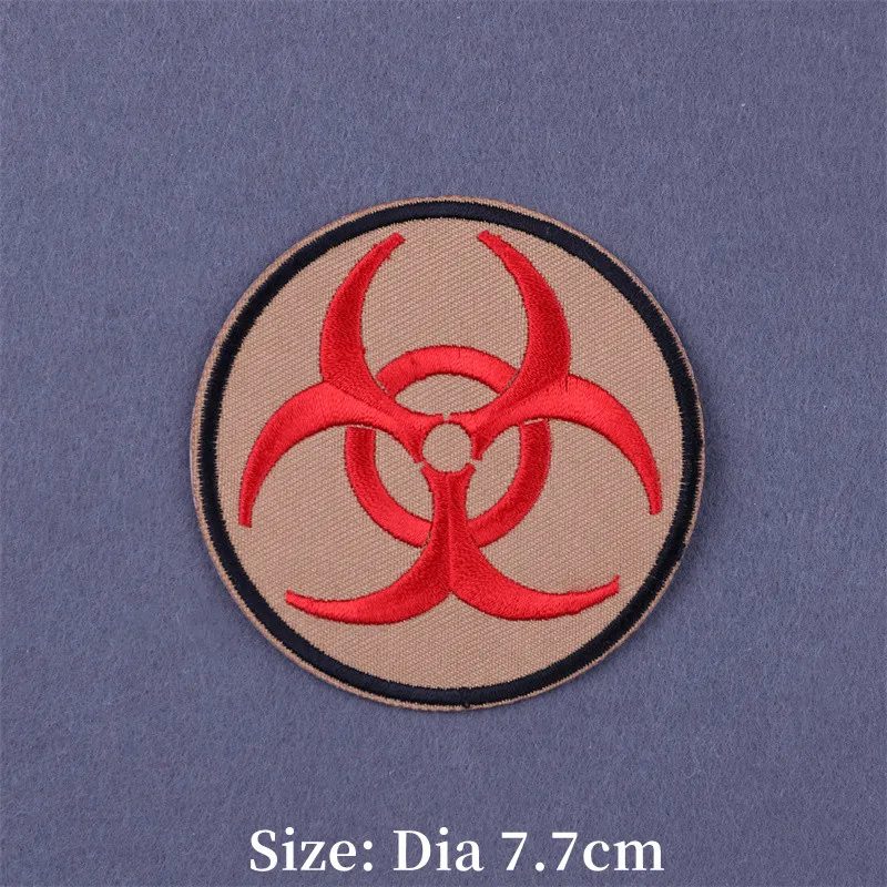 Parches bordados Punk para planchar en ropa, parche termoadhesivo Hippie Rock para ropa, pegatinas bordadas DIY, apliques - imagen 2