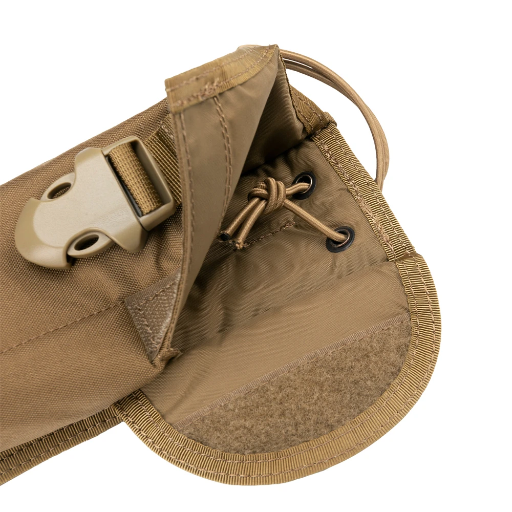 Bolsa táctica para Radio Molle, Walkie Talkie, soporte para linterna, funda para interfono portátil, bolsa de transporte para caza - imagen 5