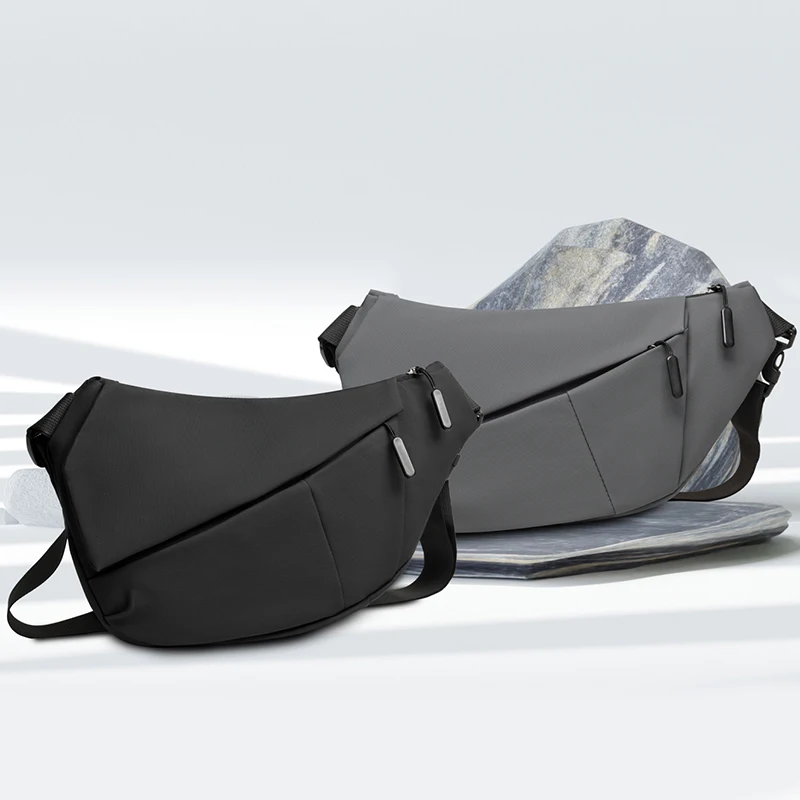 Bolso de pecho para hombre al aire libre, bolso cruzado grande para deportes, escalada, senderismo, viaje, entrenamiento físico, correr, senderismo, ciclismo, bolso de hombro - imagen 3