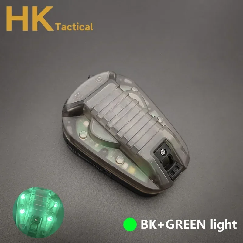 Lámpara táctica para casco, luz de supervivencia, luz Flash de seguridad, luz estroboscópica de mariquita con caza impermeable, ciclismo al aire libre, Camping - imagen 4