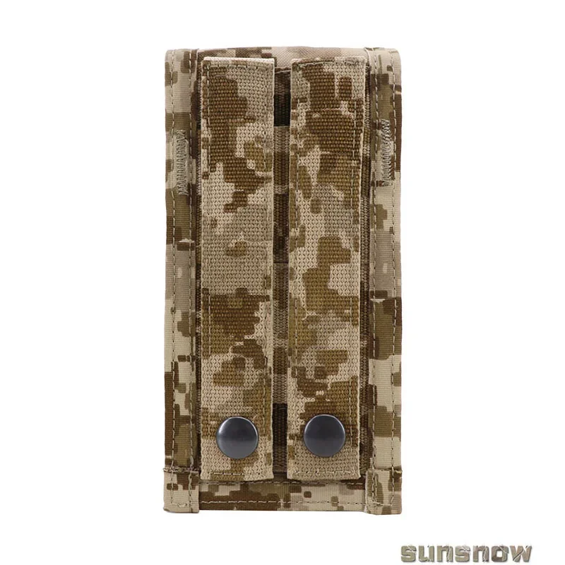 Bolsa de herramientas para chaleco táctico al aire libre, bolsa Molle elástica, bolsa de almacenamiento individual, AOR1 - imagen 4