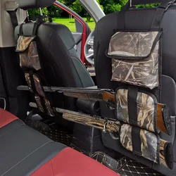 Organizador táctico con porta pistola para asiento trasero
