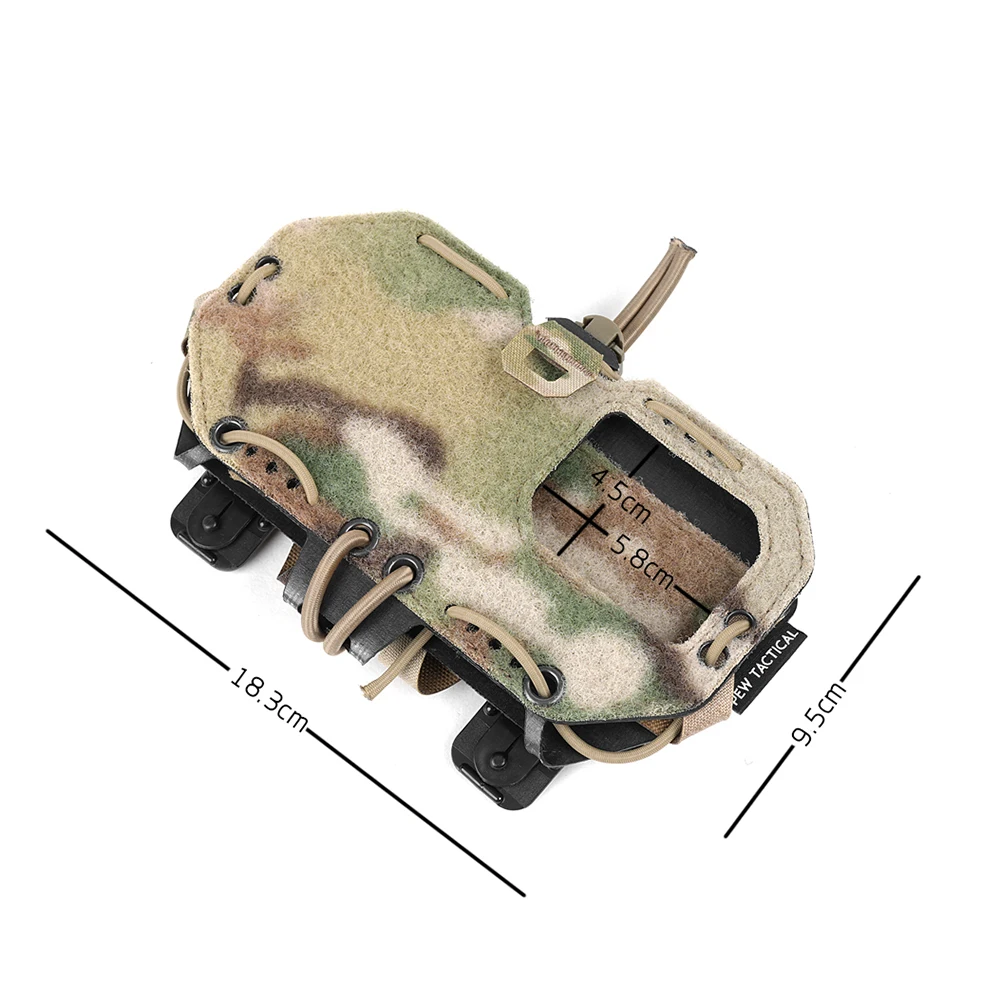 Chaleco táctico Molle Panel de placa de navegación para teléfono móvil Gen 2 para placa Crrier Chest Rig - imagen 4