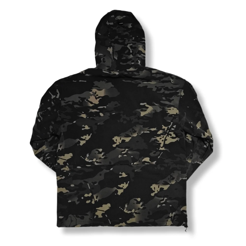 Chaqueta de combate para todo clima elástica de cuatro lados con textura de cáscara naranja estilo QILO x SC.IRREGULARS - imagen 3