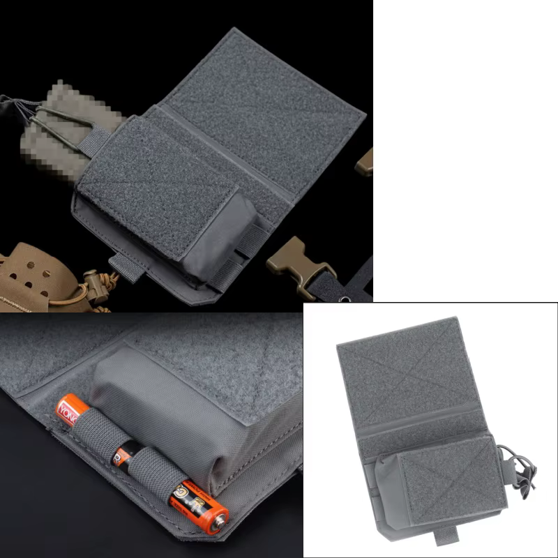 Plataforma de pecho MK4 con bolsa magnética y portarrollos MOLLE - imagen 2