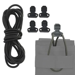 Retenedor cordón shock extracción rápida chaleco táctico