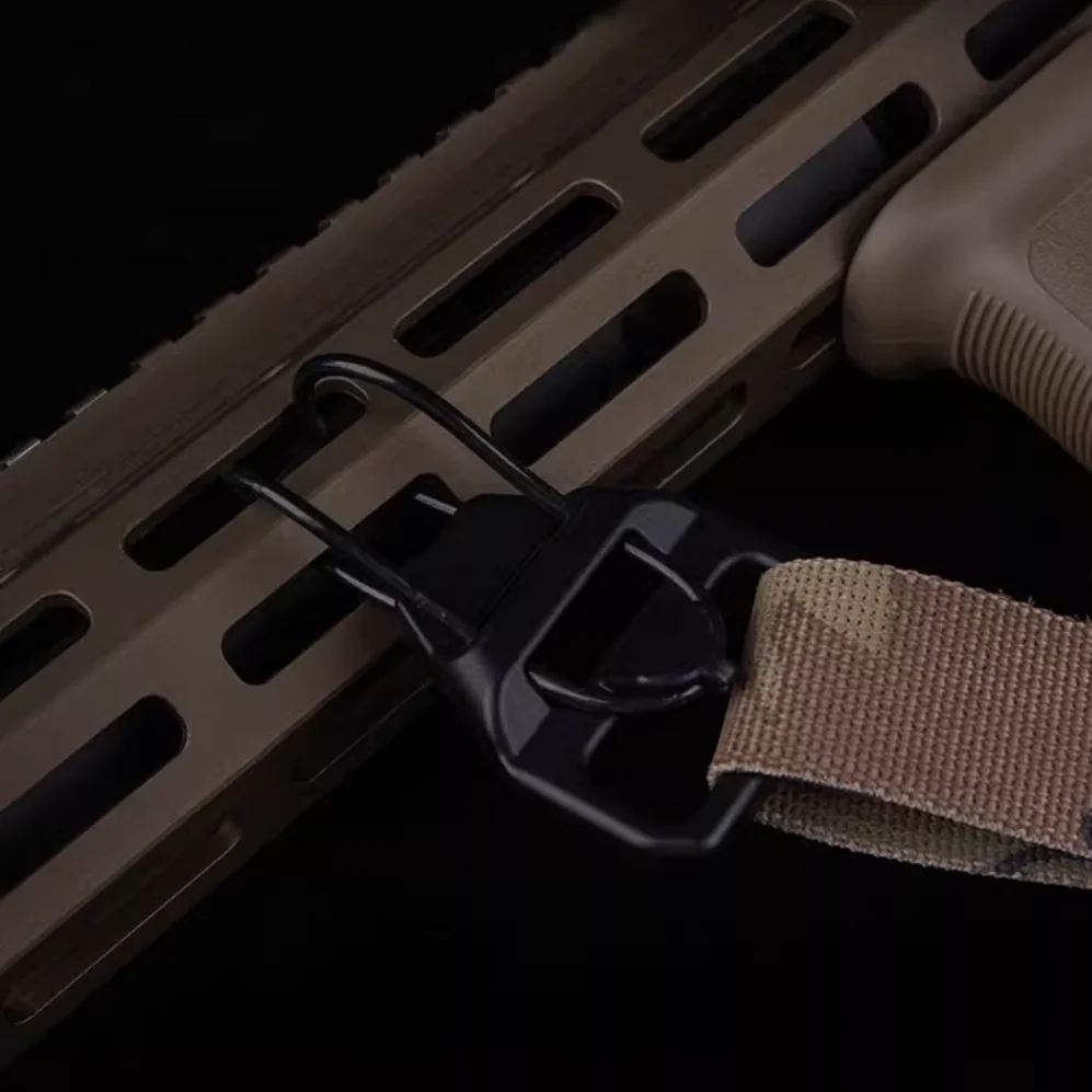 Correa táctica equipada con hebilla de conexión de Metal, accesorio multiusos de liberación rápida - imagen 4