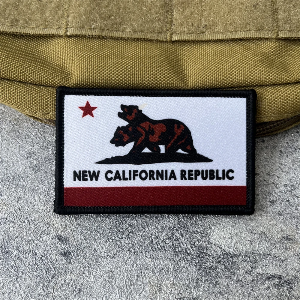 Brazalete táctico bandera República de California - imagen 4