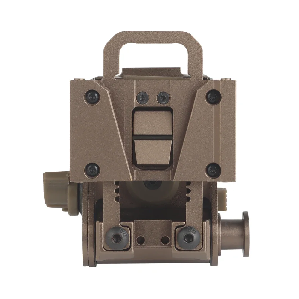 Casco táctico L4G24 NVG montaje de Metal para PVS15/18 GPNVG18 soporte para gafas de visión nocturna caza Airsoft accesorios para casco rápido - imagen 5