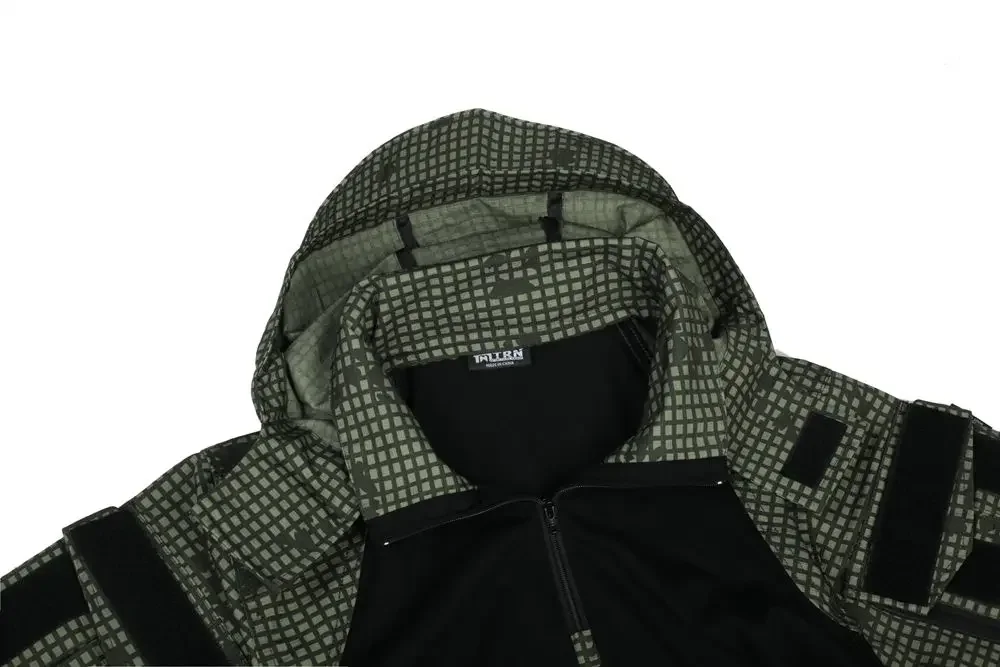 Camiseta de caza táctica versión Night Camo SP2, uniforme, camiseta de manga larga con capucha para primavera y otoño para hombre - imagen 3