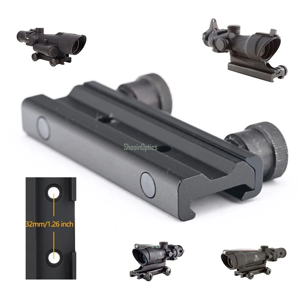 Shooin Optics montaje Picatinny para óptica de visor compatible - imagen 2