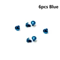 6pcs Blue