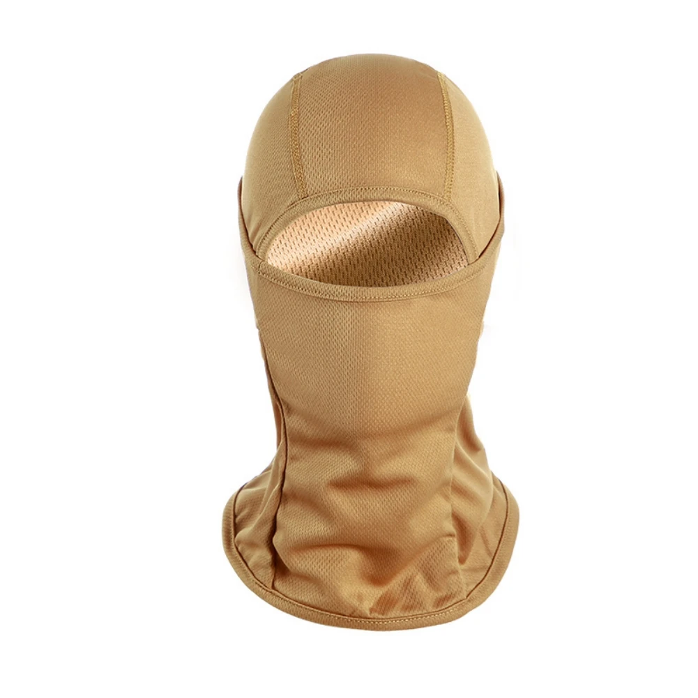 Cubierta facial de camuflaje con protección UV, parasol ligero para esquí, motocicleta, correr, montar, Balaclavas - imagen 5