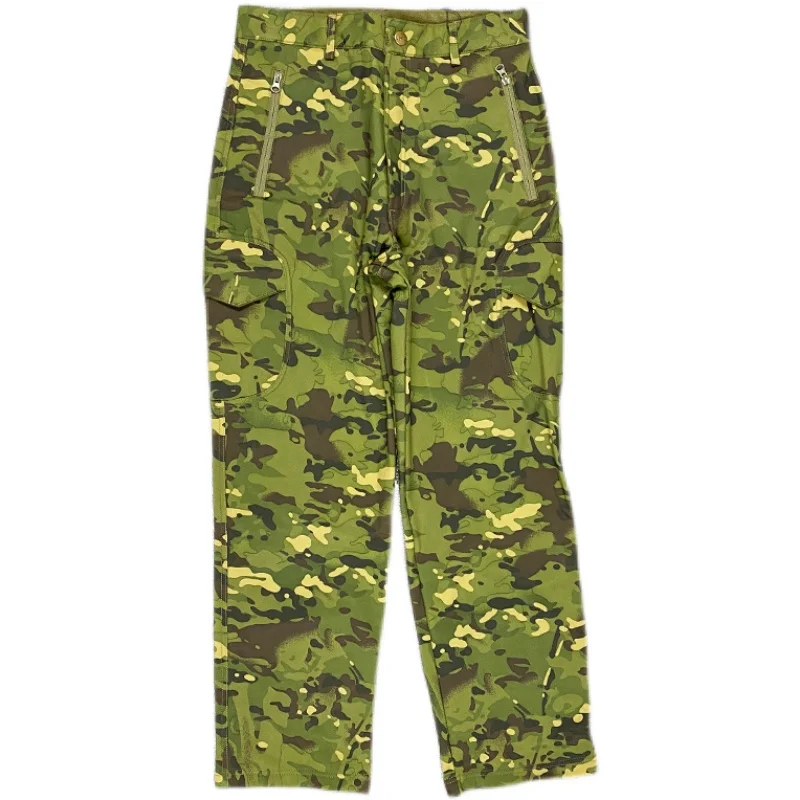 Pantalones de camuflaje para hombre, pantalón cálido y grueso, a prueba de viento, para exteriores - imagen 5