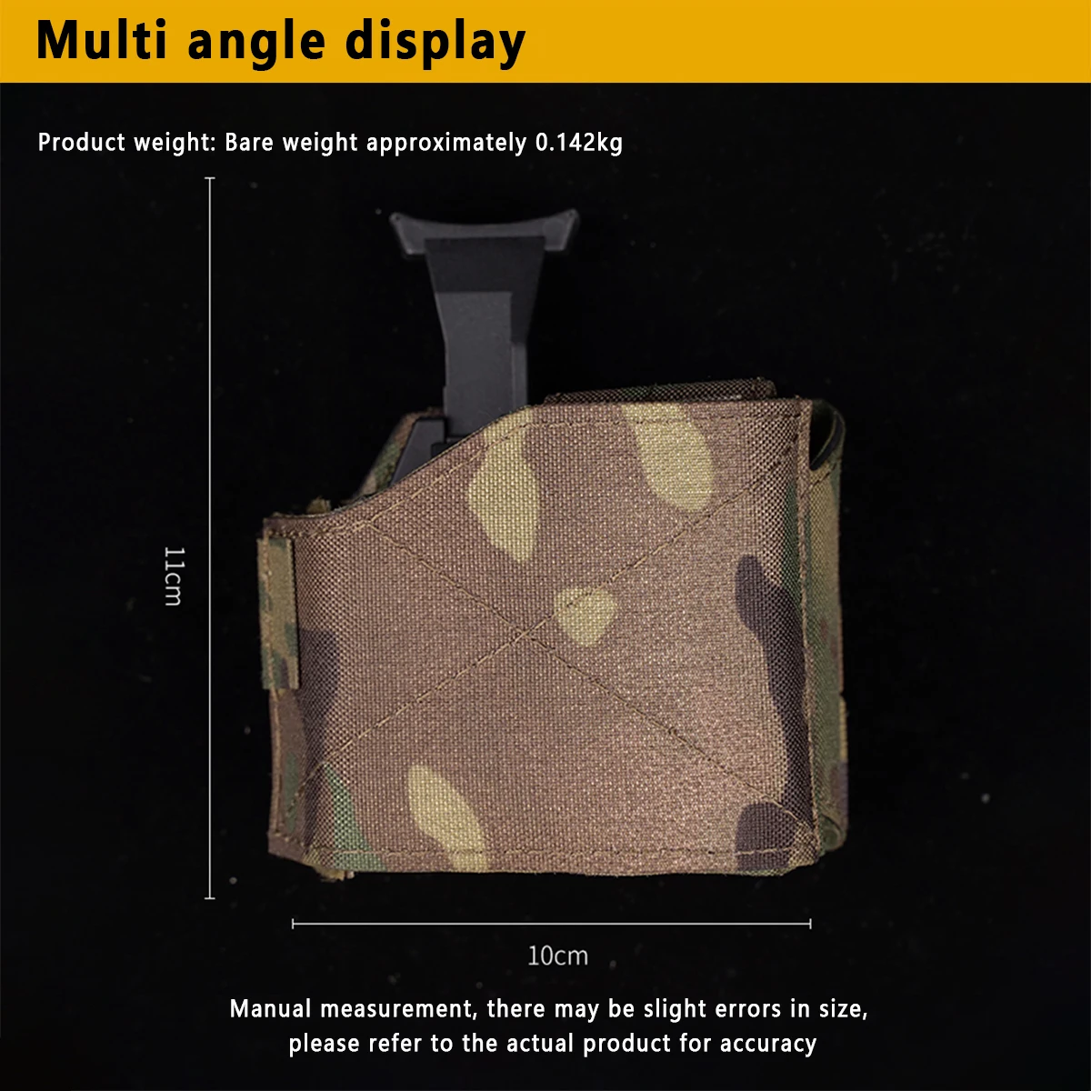 Funda táctica Universal para pistola, funda para pistola de nailon, mano derecha, ajustable, rápida, accesorios para pistola, equipo de caza - imagen 5