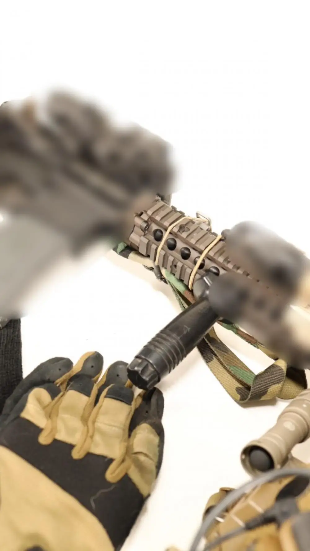 Correa de fijación elástica multiusos táctica, accesorios tácticos, correa de fijación elástica multiusos - imagen 2