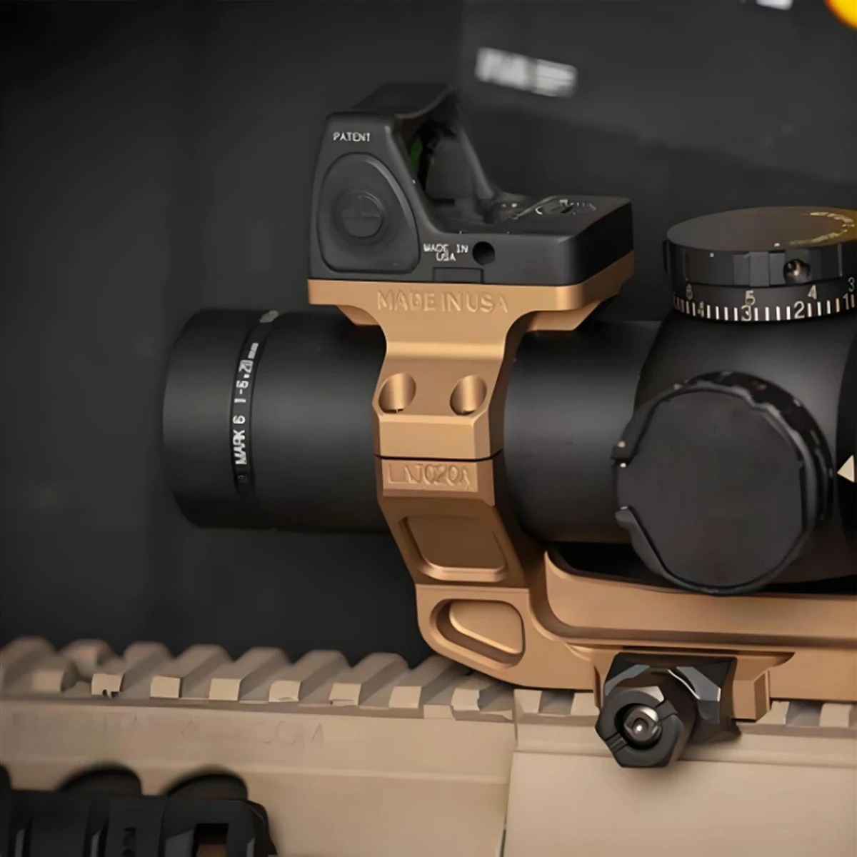 Soporte elevador de mira de punto rojo ROF-90/45 RM para GEISSELE SUPER PRECISION 25,4/30mm anillo de montaje para Rifle AR15 M4 M16 - imagen 5