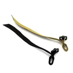 Hebilla táctica nailon ajustable con coleta, sistema gancho y bucle