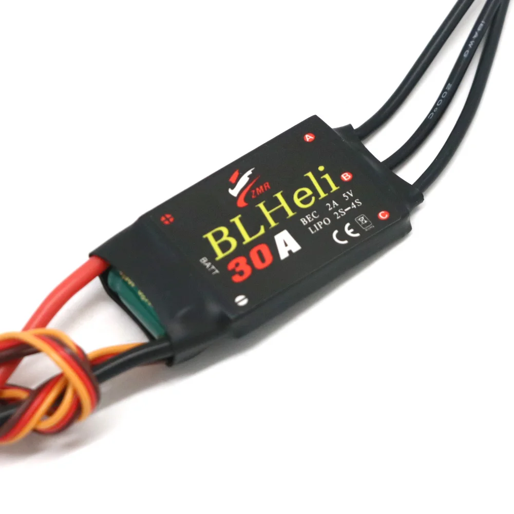 BLHeli-Dron sin escobillas ESC BLHeli 30A 60A con UBEC para cuadricóptero, modelo de avión de lanzamiento multieje, DIY, FPV RC, 1-3 piezas - imagen 4