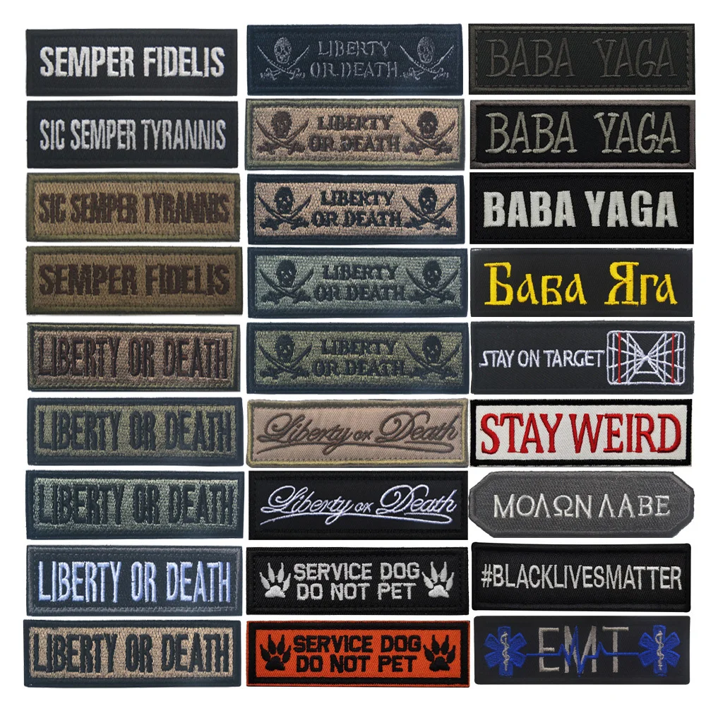 Bolsa personalizada para exteriores de la serie de letras en inglés con brazalete largo para el pecho y mini insignia con parche de gancho para mochila - imagen 2