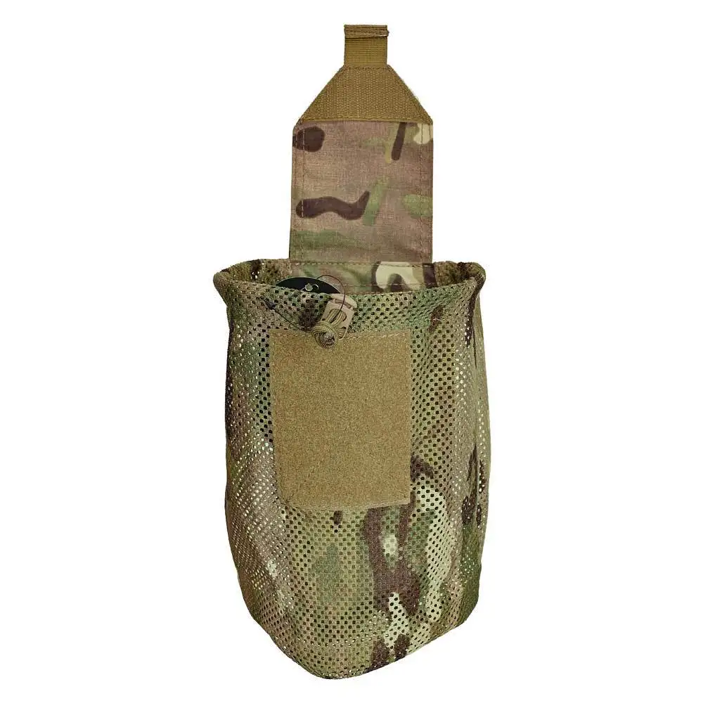 Nuevos Tactifans Roll-Up Mag bolsa de malla para revistas Mini bolsillo de red plegable EDC táctico bolsas de caza para deportes al aire libre 5OOD Nylon - imagen 5