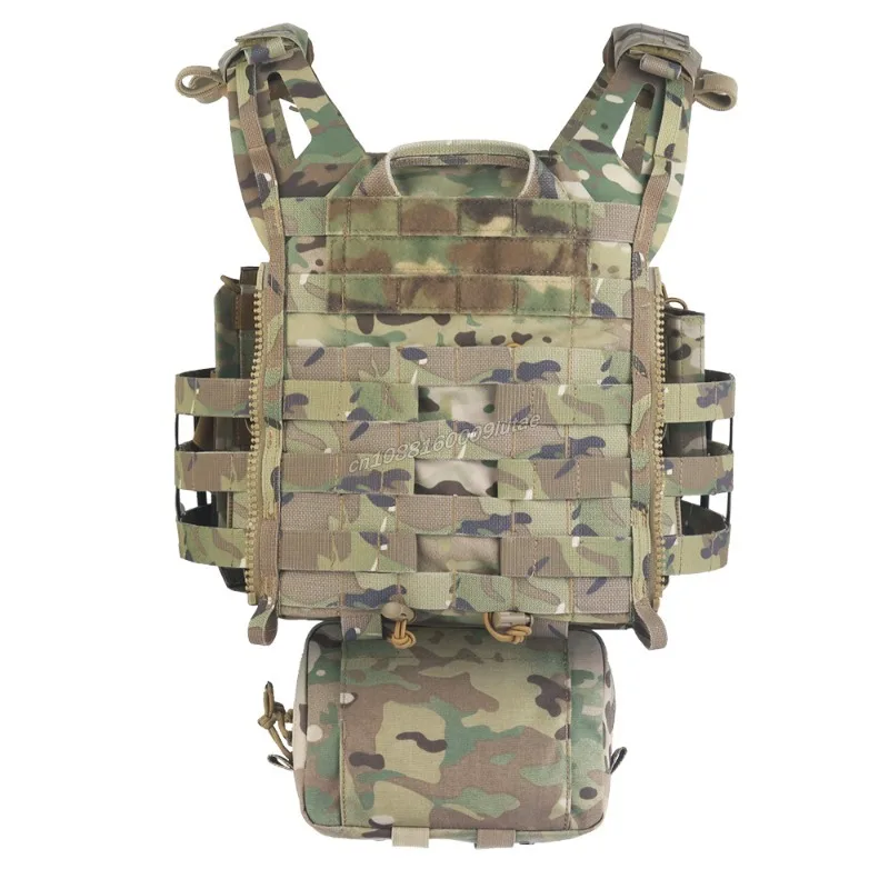 JPC3.0-Juego de portador de placa táctica, chaleco de caza serie R con faja de liberación rápida, bolsa Triple Mag, bolsa de Radio Molle Airsoft - imagen 3