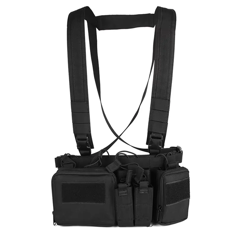 Chaleco táctico de combate militar para hombre, chaleco de armadura corporal Airsoft para caza del ejército, chaleco protector para adiestramiento al aire libre, juego de guerra y Paintball