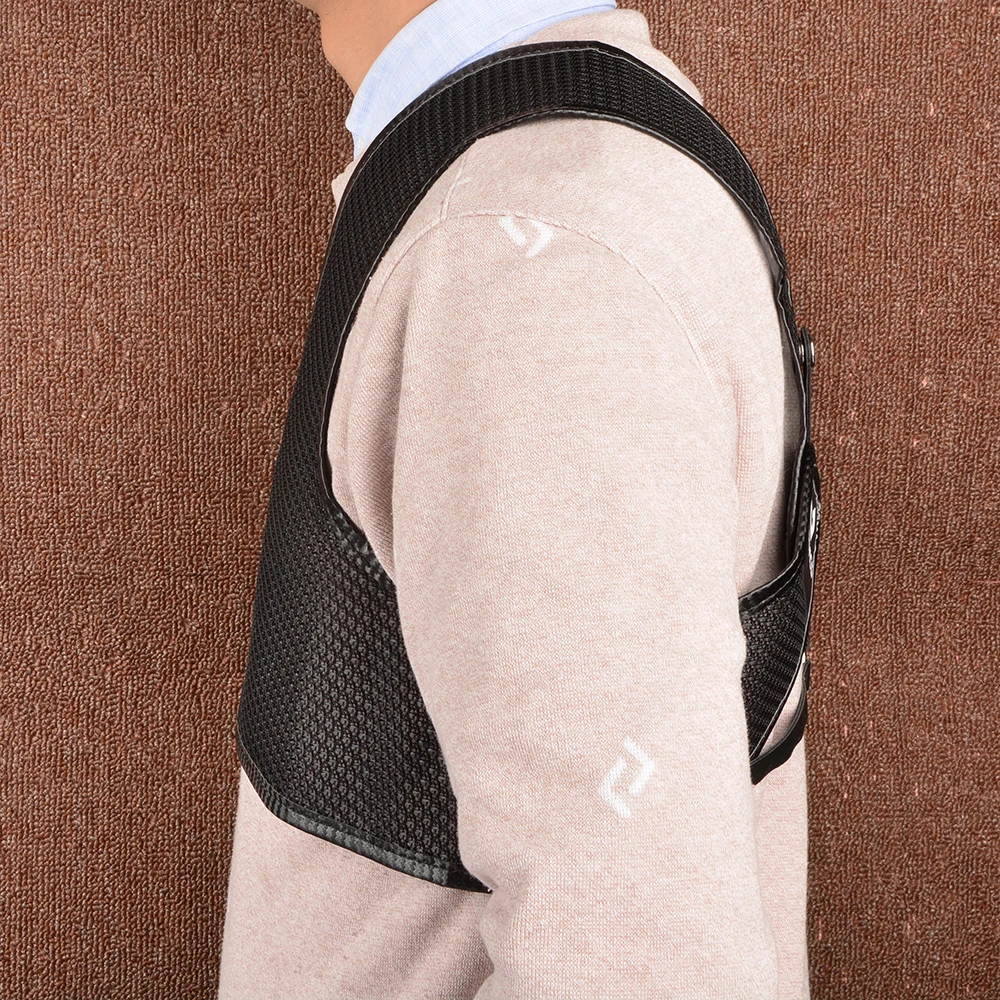 Protector de pecho ajustable para mano derecha de tiro con arco, protección de tela duradera para tiro de caza con arco recurvo tradicional, 1 ud. - imagen 5