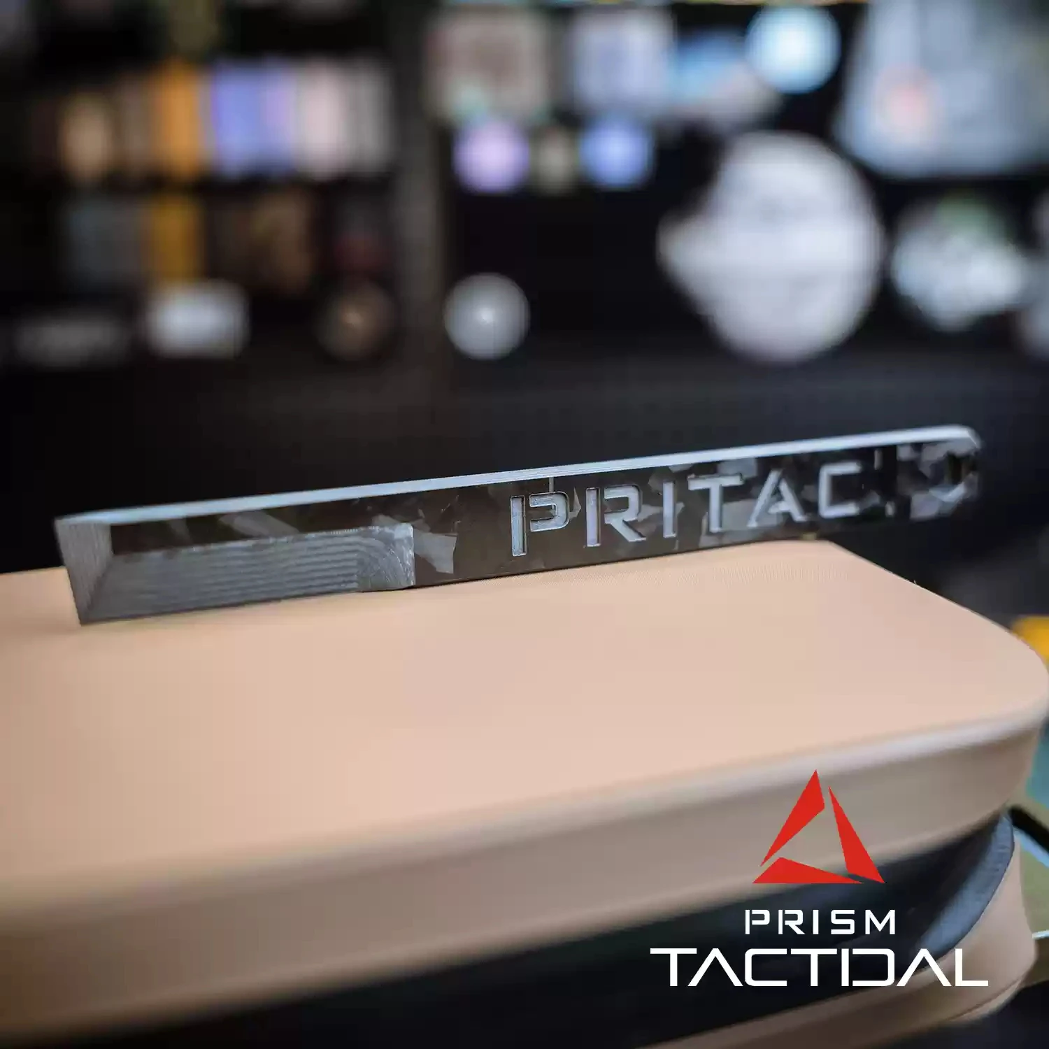 Caja cortadora colgante portátil palanca herramienta EDC fibra de carbono táctica DIY Paracord parche ornamento - imagen 3