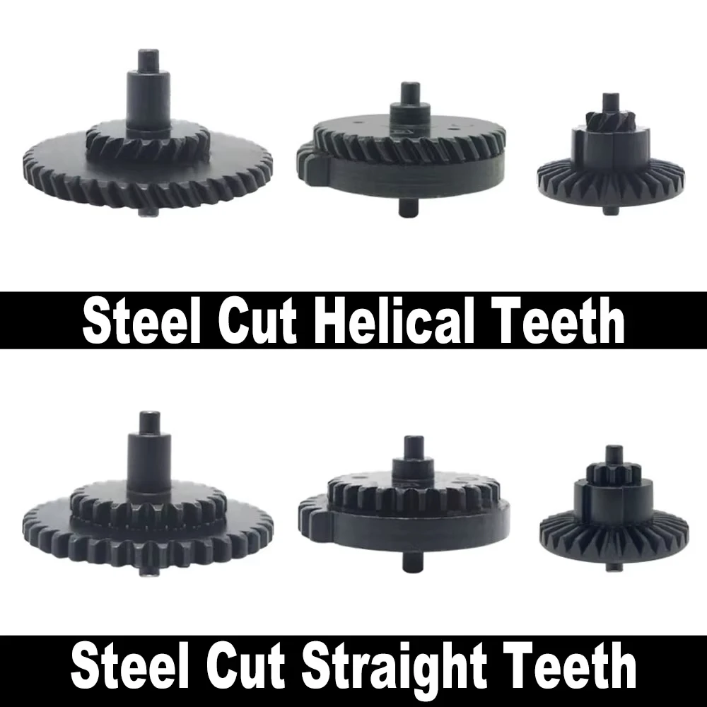 SHS Set gigi taktis asli CNC, perangkat roda gigi kecepatan tinggi torsi pemerkuat potongan baja untuk Ver.2 / 3 AEG EBB Caja de cambios - imagen 4