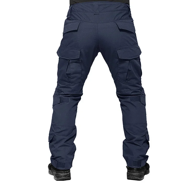 Pantalón táctico militar para hombre, pantalones para escalada al aire libre, caza, senderismo, pantalones de combate, pantalones Cargo de trabajo y rodilleras, pantalones tácticos - imagen 4