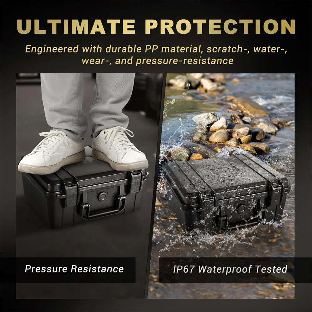 Caja de munición táctica 12/20GA, caja de almacenamiento de municiones de 80 rondas, caja de balas, lata de munición impermeable, contenedor de balas, accesorios de caza - imagen 4