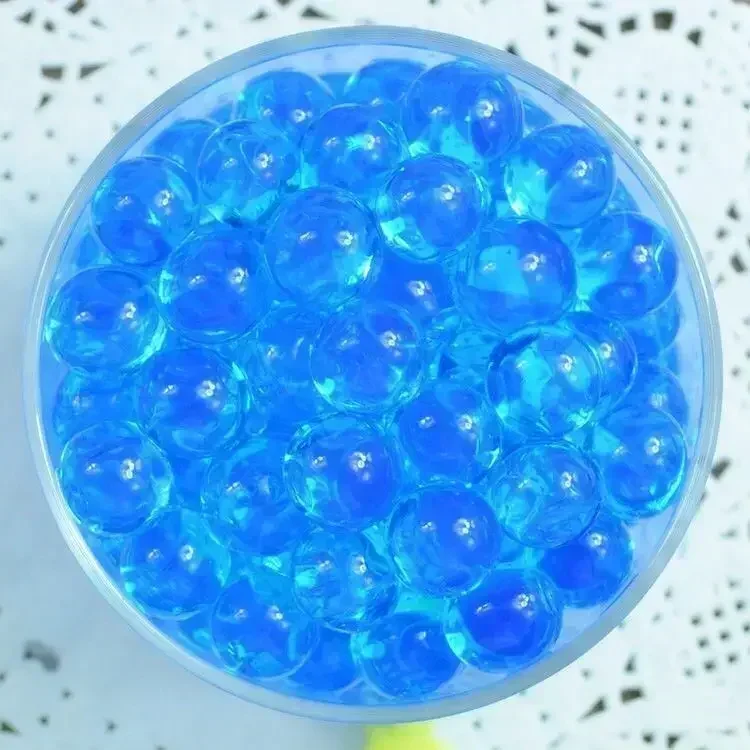 Bolas de gel Blaster Ammo Splat Gun Beads Recambio 7-8 mm Bola de agua Bala Compatible con Pistola Orbeez y Pistola de bola Splatter Mezcla azul - imagen 4