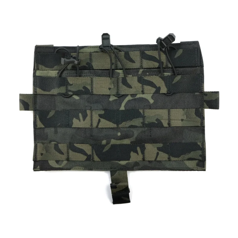AFG-M041 ApeForceGear solapa desmontable Triple M4 Mag Panel plano para chaleco camping nylon Mini cintura molle airsoft - imagen 3