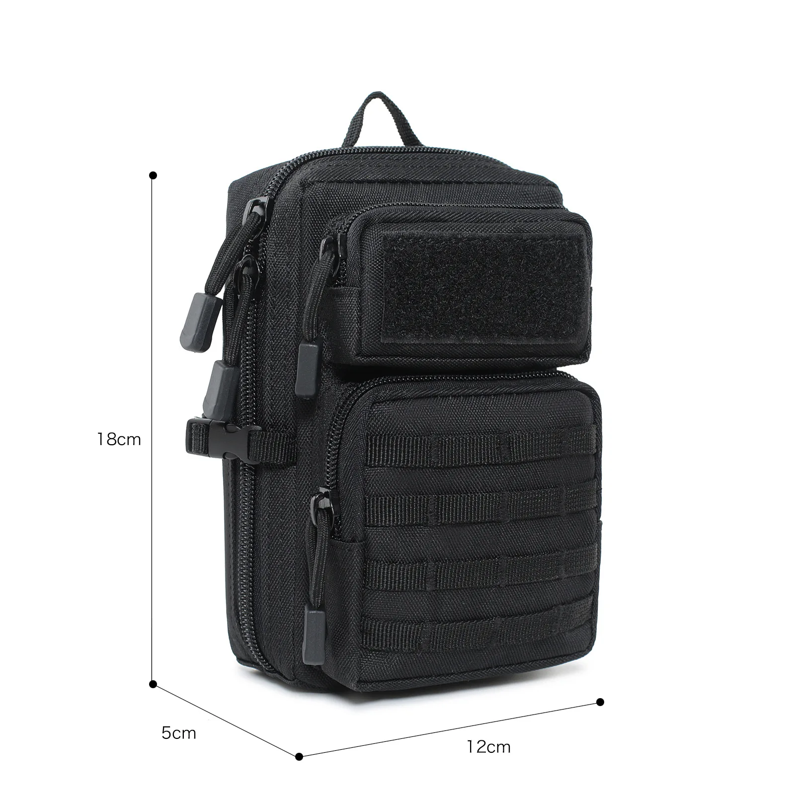 Mini paquete 3P para caza, bolsa táctica de camuflaje para teléfono con múltiples funciones para monedas y dispositivos, bolsa de caza compacta 3P - imagen 2