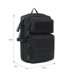 Bolsa táctica chest pack caza – Compacta con compartimentos para móvil y dispositivos