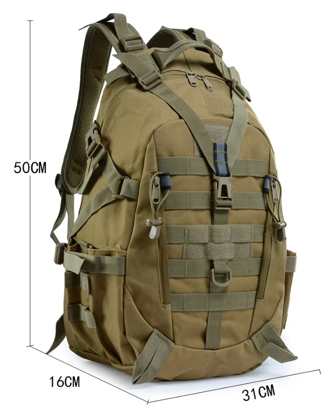 Mochila táctica reflectante para exteriores – Senderismo y camping - imagen 2