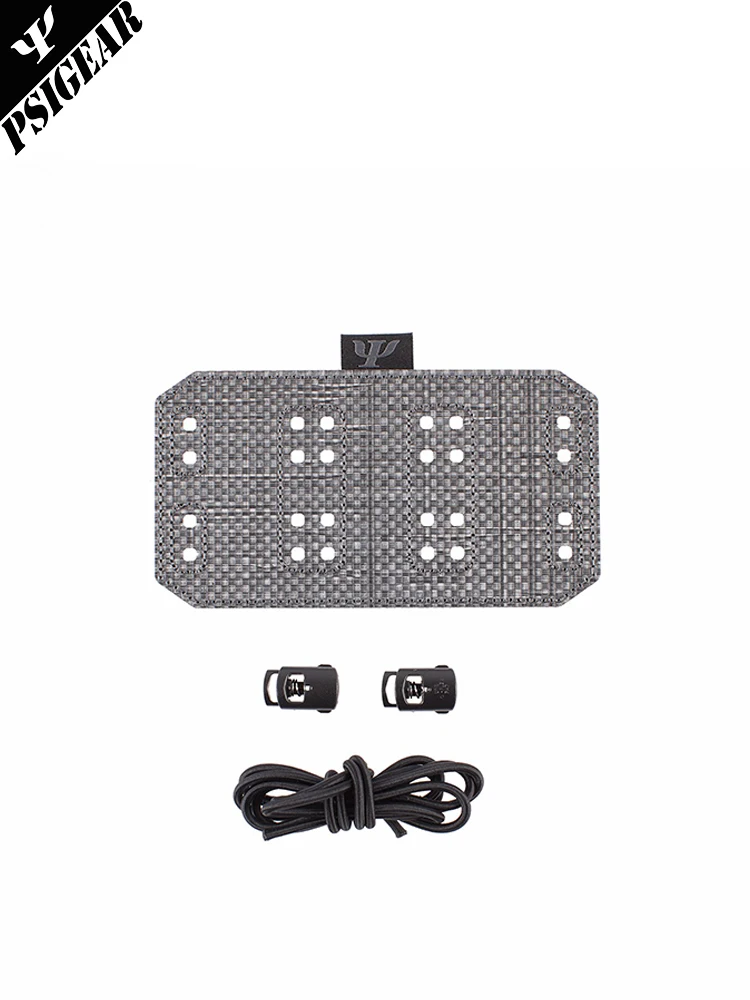 Equipo táctico Módulo de fijación de cuerda elástica multifuncional Módulo de almacenamiento de mochila Módulo de fijación de sujetadores de gancho y bucle - imagen 5