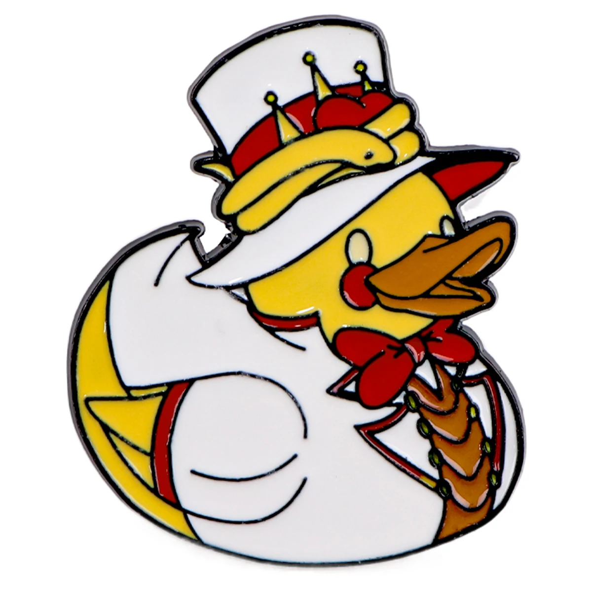 Insignias de pato divertidas para mujer, broches de esmalte de dibujos animados, alfileres de solapa para mochilas, joyería de moda, regalos de decoración de ropa - imagen 4