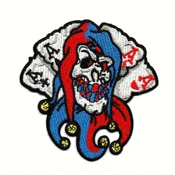 Parche termoadhesivo calavera rockera para ropa y complementos