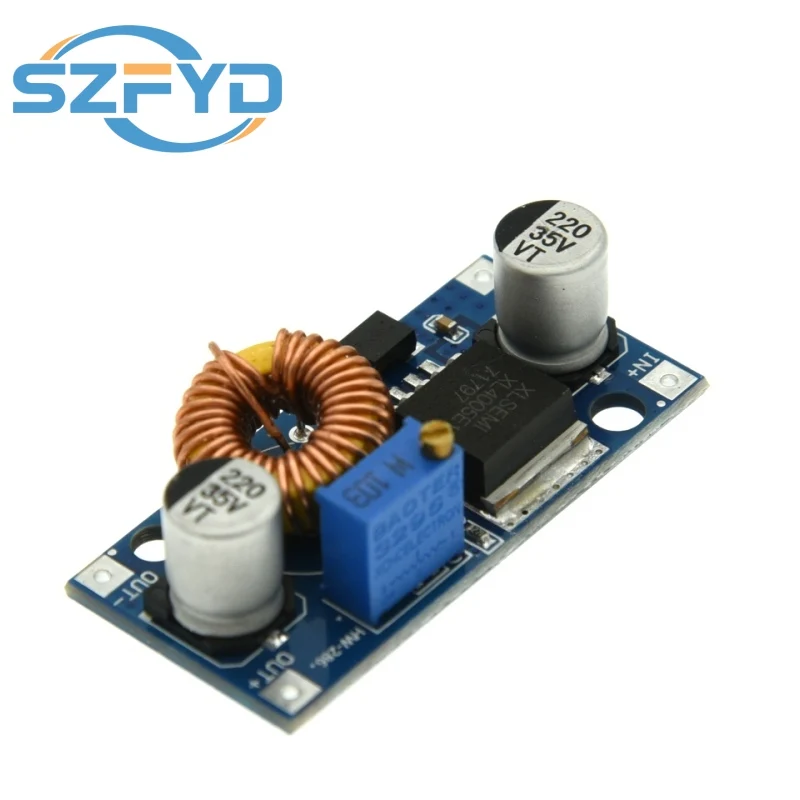 Módulo reductor ajustable XL4005 DC-DC - Alta corriente de 5 A, fuente de alta potencia - Superior a LM2596 - imagen 4