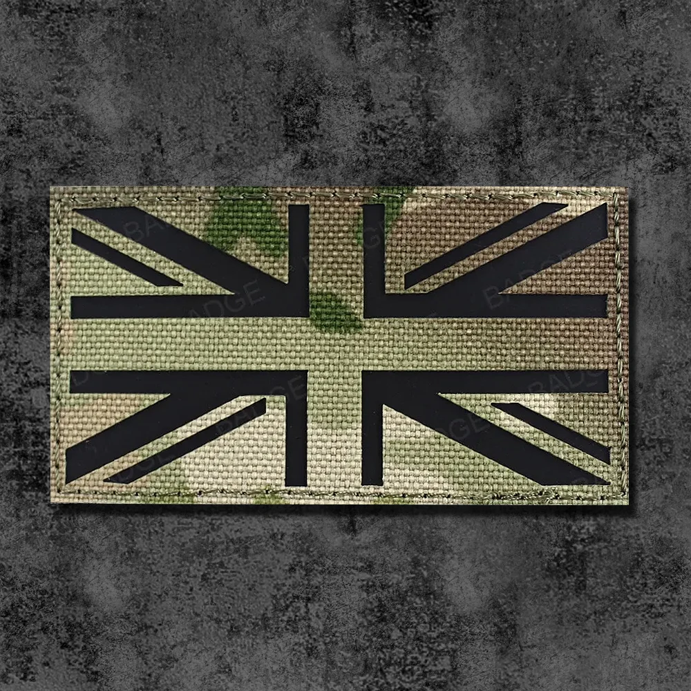 NLD Países Bajos Francia España bandera de EE. UU. Turquía Rumania Italia brazalete emblema Brasil Reino Unido Rusia IR parches reflectantes infrarrojos insignia - imagen 2