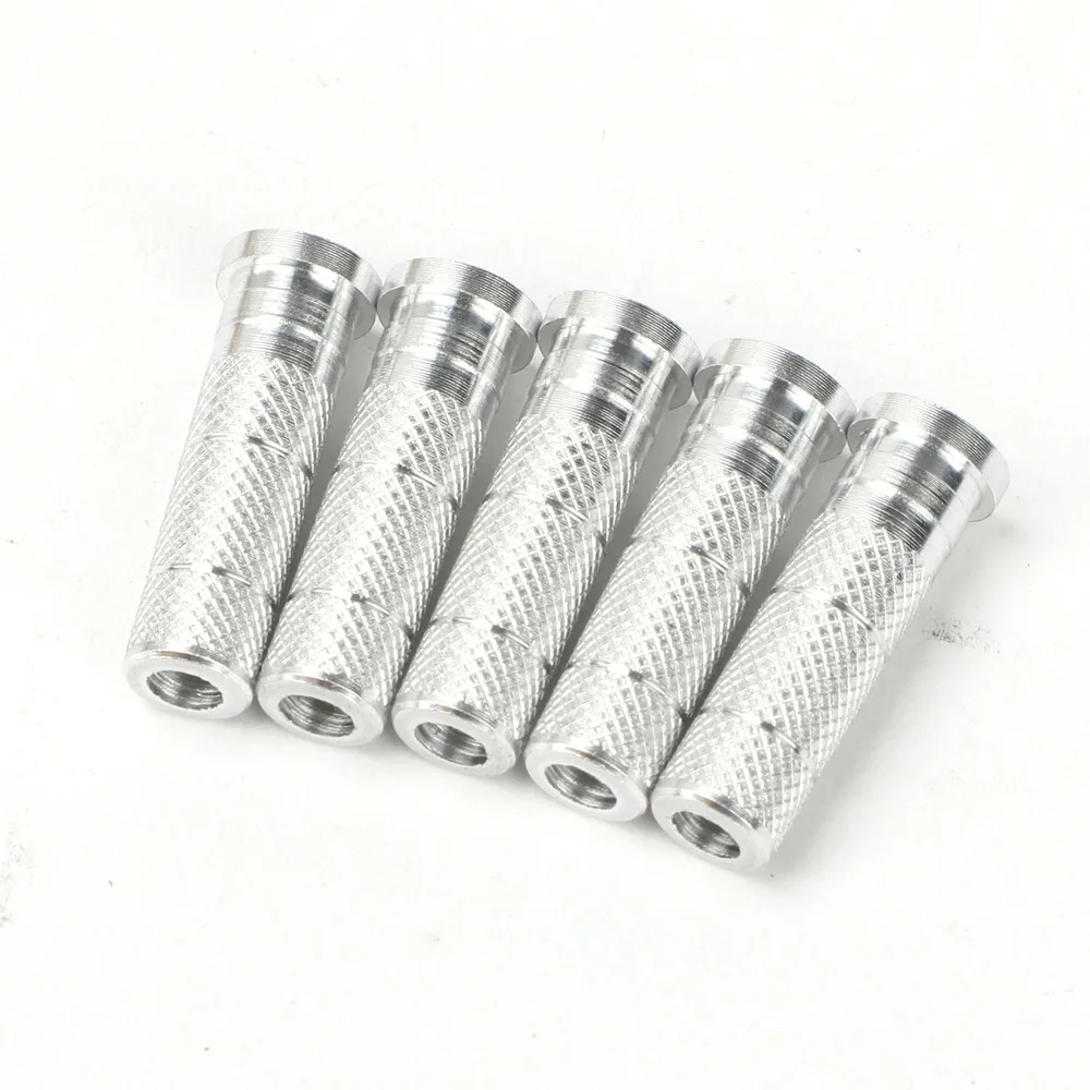 Eje de tiro con arco de fibra de vidrio para caza, inserto de aluminio de alta calidad, diámetro interior de 6,2/7,6mm, flechas de carbono, 50 unidades por lote - imagen 3