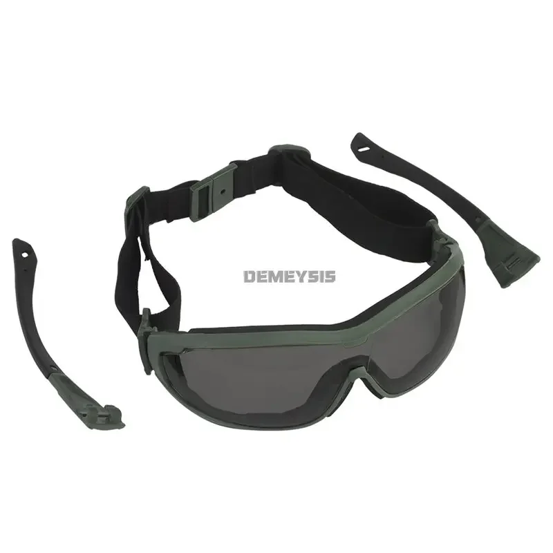 Gafas tácticas Anti-UV para disparar Paintball CS, gafas de sol a prueba de viento para pesca al aire libre, escalada, caza, senderismo - imagen 2