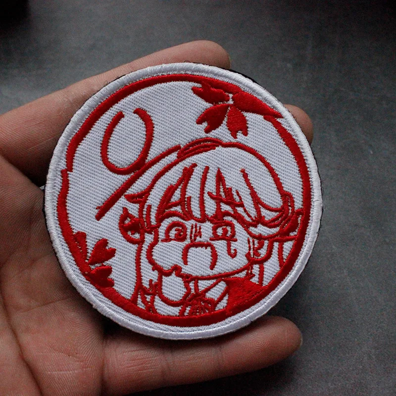 Arquivo azul creativo, 100 puntos, brazalete bordado muy feliz, insignia de moral táctica, mochila, parches de gancho y bucle para ropa - imagen 4