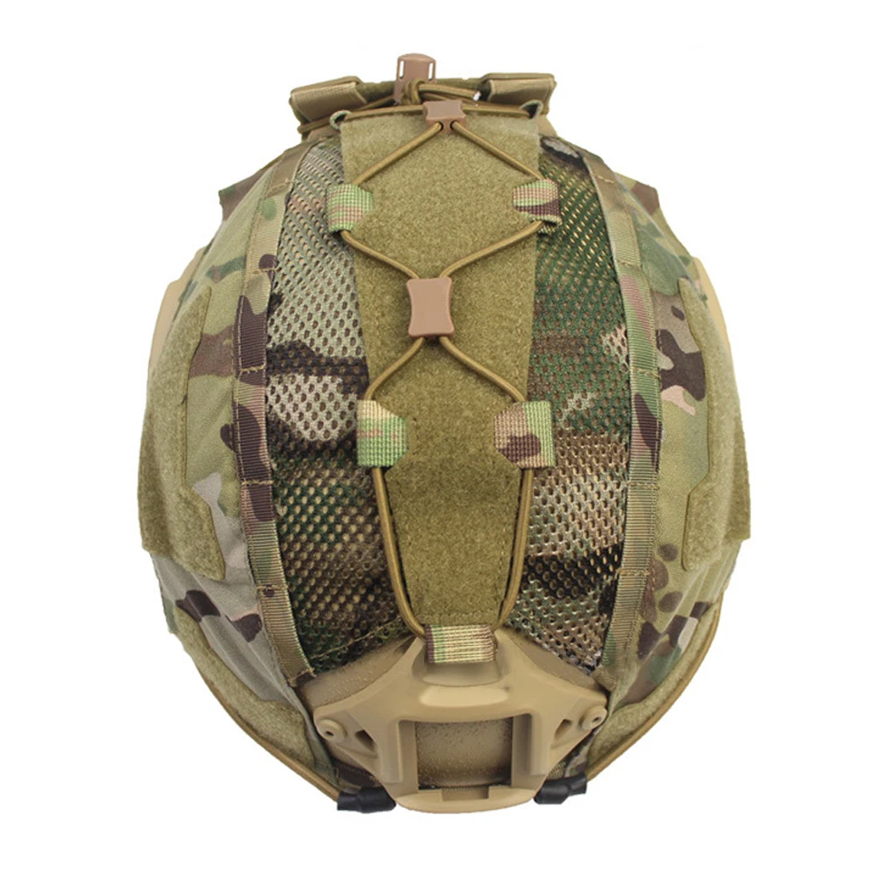 Cubierta táctica para casco marítimo con bolsa de batería NVG, caza al aire libre, combate, Airsoft, casco rápido, equipo de contrapeso - imagen 2
