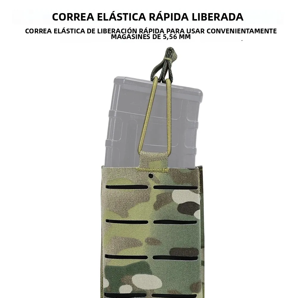 SINAIRSOFT Funda portacargadores MOLLE para fusil AR-15 5,56mm - imagen 3