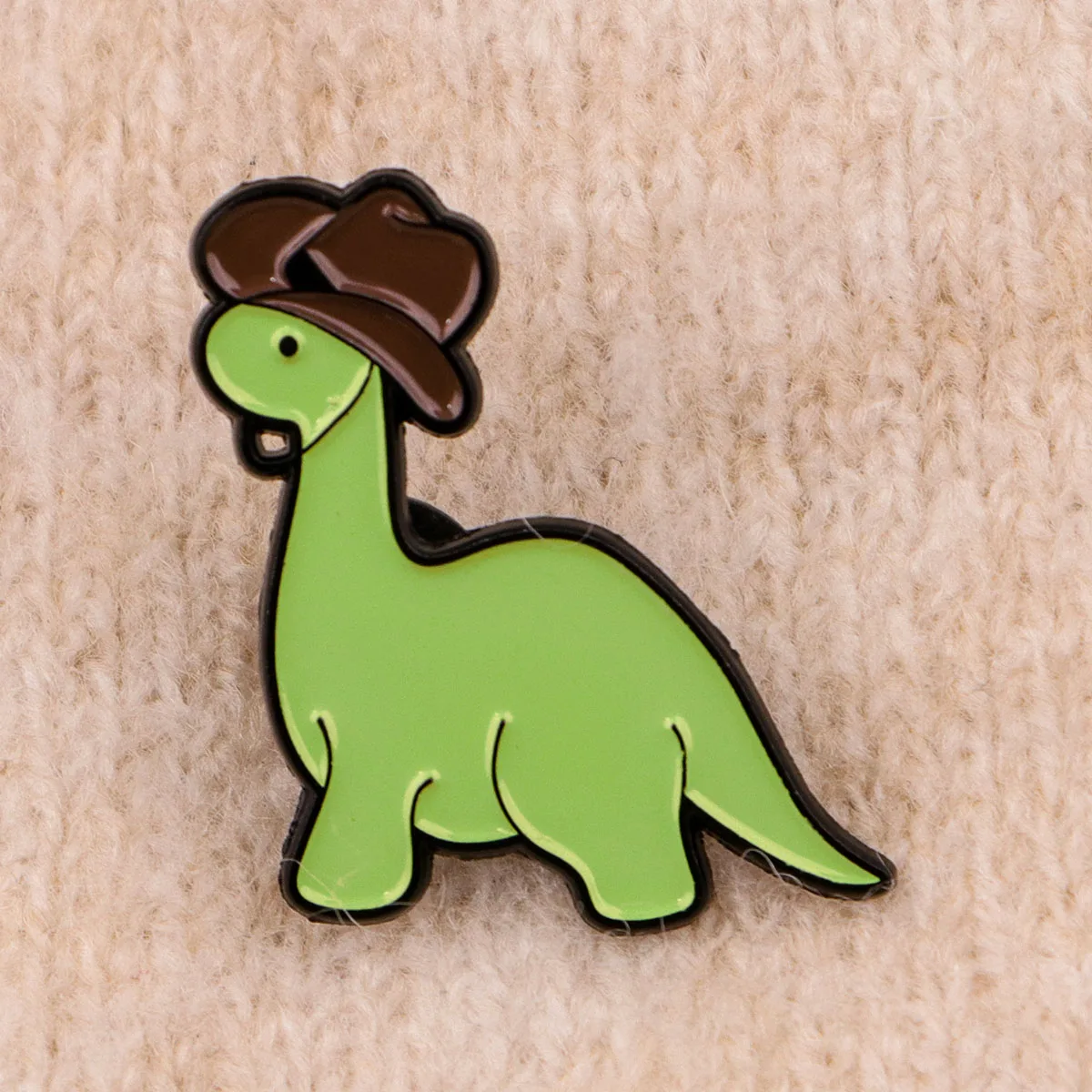 Alfileres esmaltados de dinosaurio bonitos, broche de animales de dibujos animados, Pin de solapa de Metal, insignia, accesorios para mochila, joyería, regalo para niños - imagen 5